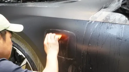 \'BMW 5시리즈\' 차량 전체 무광 PPF 시공 완료 !