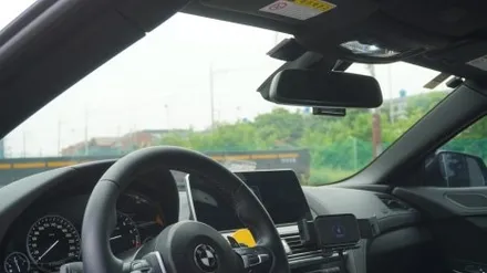 2015 BMW 6시리즈 전면 LX 55%/측후면 LX 25% 썬팅 재작업