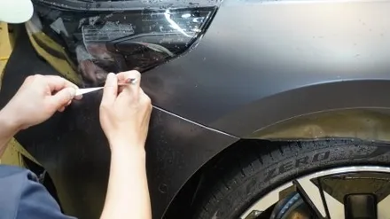 \'BMW 5시리즈\' 차량 전체 무광 PPF 시공 완료 !