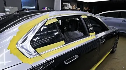 BMW 7시리즈 740i 투톤랩핑 듀오톤으로 세련미를 UP!