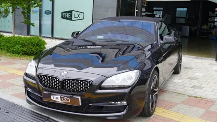 2015 BMW 6시리즈 전면 LX 55%/측후면 LX 25% 썬팅 재작업