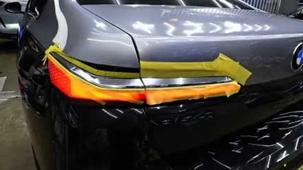 BMW 7시리즈 740i 투톤랩핑 듀오톤으로 세련미를 UP!