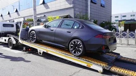 \'BMW 5시리즈\' 차량 전체 무광 PPF 시공 완료 !