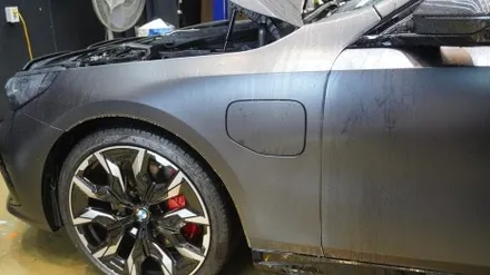 \'BMW 5시리즈\' 차량 전체 무광 PPF 시공 완료 !