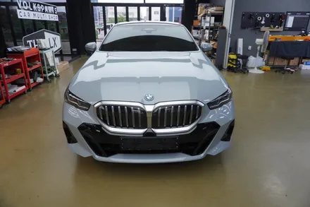 인천썬팅/서구틴팅맛집/신차패키지/BMW 530e(G60)M Spt 브루클린 그레이 메탈릭, 솔라가드프리미엄 퀀텀 28%, 14%, 유리막코팅, 생활보호ppf
