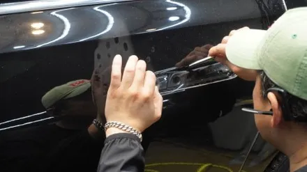 2026 BMW 7시리즈 듀오톤 상단 투톤 랩핑/ 도어 PPF 시공