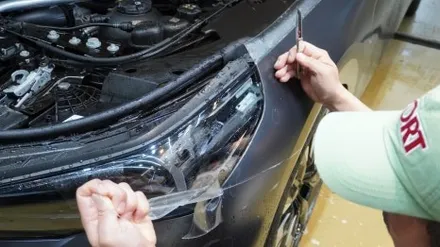 \'BMW 5시리즈\' 차량 전체 무광 PPF 시공 완료 !