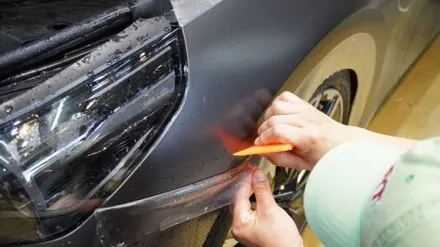 \'BMW 5시리즈\' 차량 전체 무광 PPF 시공 완료 !