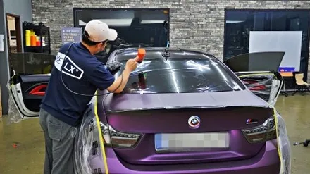 윈도우 틴팅/썬팅 필름 재시공하기~!? 선택 아닌 필수입니다!! feat.bmw M4 by 틴모터스 / 더엘엑스인천청라원창 / 솔라가드프리미엄인천청라원창