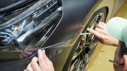 \'BMW 5시리즈\' 차량 전체 무광 PPF 시공 완료 !