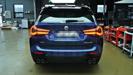 인천 청라썬팅 BMW X3 재시공 후기