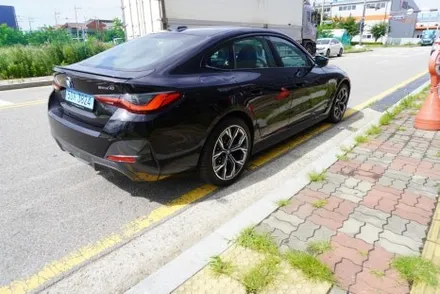 bmw i4 eDrive 40 Gran Coupe M Spt Pro// 인천청라썬팅맛집/ bmw i4 솔라가드프리미엄 퀀텀 전면 19%, 측후면 14%