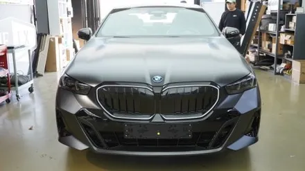 \'BMW 5시리즈\' 차량 전체 무광 PPF 시공 완료 !