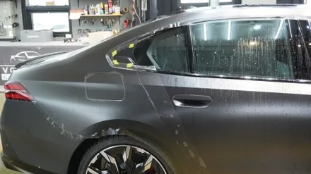 \'BMW 5시리즈\' 차량 전체 무광 PPF 시공 완료 !