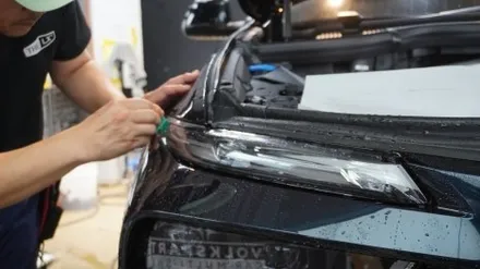 \'BMW X7\' 차량 전체 컬러 PPF & 썬팅 & 크롬죽이기 & 앞, 뒤 그릴 교체 시공