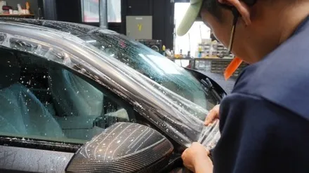 \'BMW 5시리즈\' 차량 전체 무광 PPF 시공 완료 !