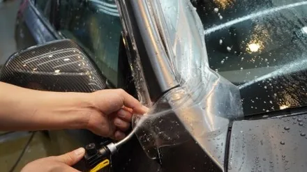 \'BMW 5시리즈\' 차량 전체 무광 PPF 시공 완료 !