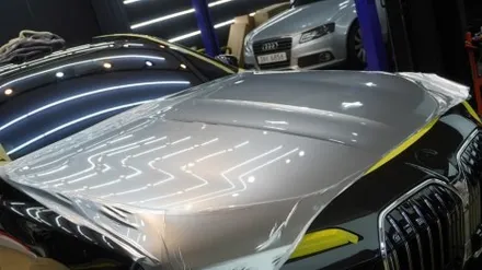 2026 BMW 7시리즈 듀오톤 상단 투톤 랩핑/ 도어 PPF 시공