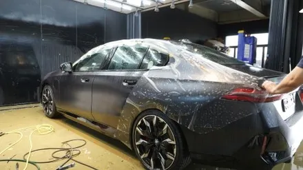\'BMW 5시리즈\' 차량 전체 무광 PPF 시공 완료 !