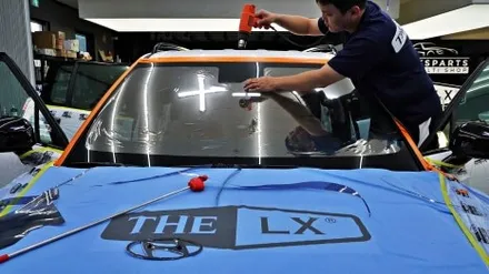싼타페 mx5 영맨 서비스 필름에서 The LX 보그 필름으로 재시공 처방!!! by 틴모터스 / 더엘엑스인천청라원창 / 솔라가드프리미엄인천청라원창