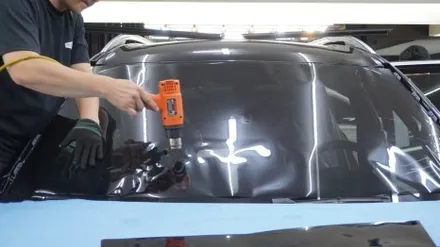 \'BMW X7\' 차량 전체 컬러 PPF & 썬팅 & 크롬죽이기 & 앞, 뒤 그릴 교체 시공