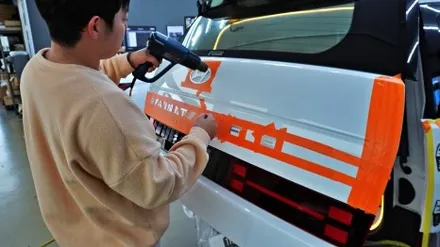 싼타페 mx5 영맨 서비스 필름에서 The LX 보그 필름으로 재시공 처방!!! by 틴모터스 / 더엘엑스인천청라원창 / 솔라가드프리미엄인천청라원창