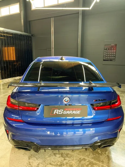 가장 완벽한 3시리즈 M340i 전체랩핑 이노즈텍 뱀파이어레드