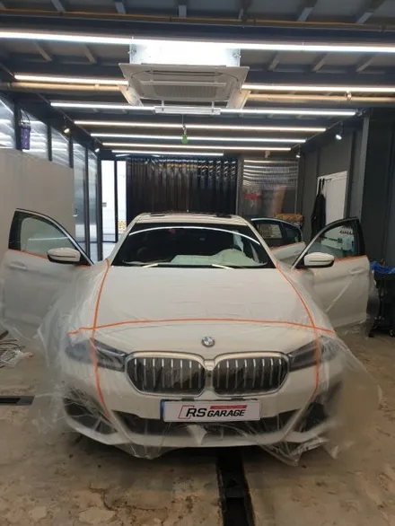 BMW 530i 후퍼옵틱 프나세 전체 썬팅 작업