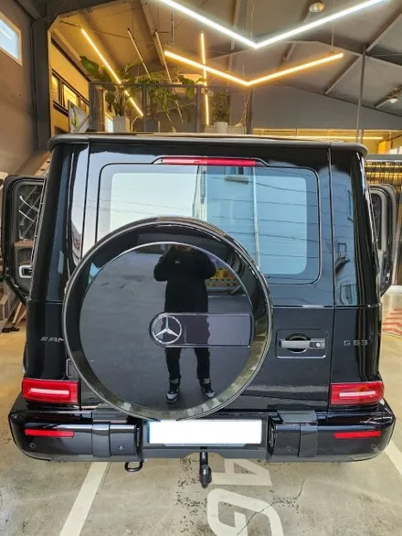 벤츠 G63 g바겐 신차패키지 풀작업 1탄 - 실외 블랙PPF 전체시공 외 여러 가지