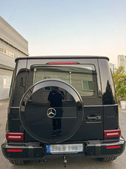 벤츠 G63 g바겐 신차패키지 풀작업 1탄 - 실외 블랙PPF 전체시공 외 여러 가지