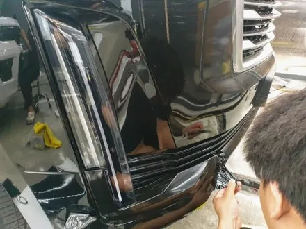 캐딜락 에스컬레이드 크롬죽이기 남양주랩핑