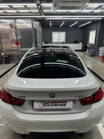 오늘도 블랙PPF! BMW 435d 루프스킨