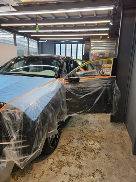 벤츠 GLE53amg 쿠페 신차검수패키지, 썬팅 후퍼옵틱 프나세