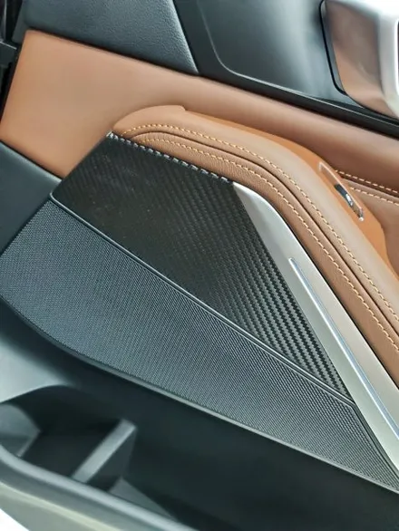 BMW X5 크롬죽이기 부분랩핑, 실내 카본 랩핑, 스텍카본PPF