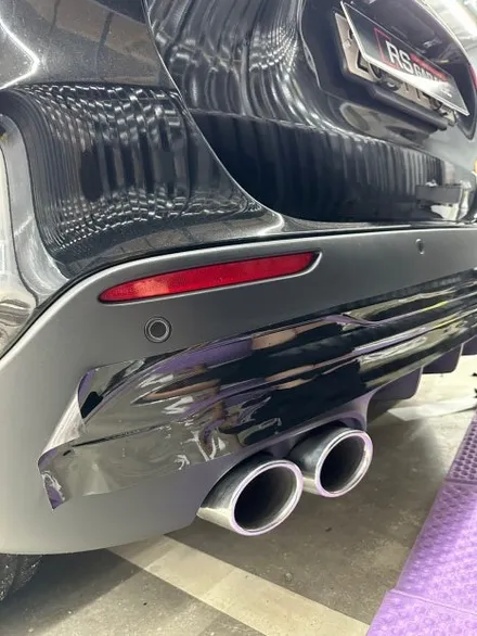 벤츠 GLA 45 amg 크롬죽이기는 필수. 유리막코팅, 생활보호PPF