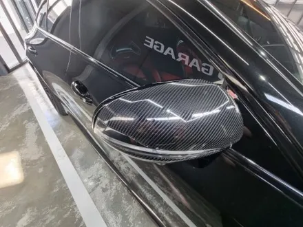 벤츠 GT63 크롬죽이기 가니쉬 무광 메탈릭실버, 사이드미러 STEK카본PPF