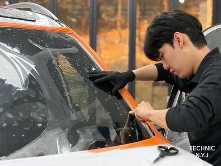수원 PPF BMW X7의 완벽한 보호, \'테크닉\'의 정교한 기술로 완성하다