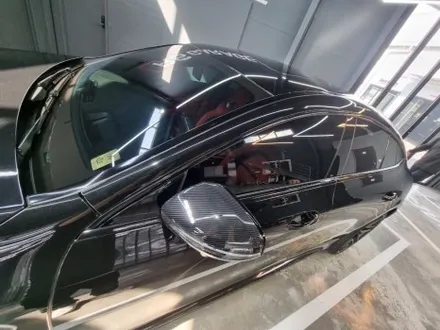 벤츠 GT63 크롬죽이기 가니쉬 무광 메탈릭실버, 사이드미러 STEK카본PPF