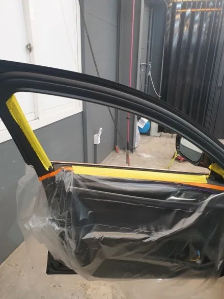 BMW 530i 루마 버텍스900 썬팅 시공 과정