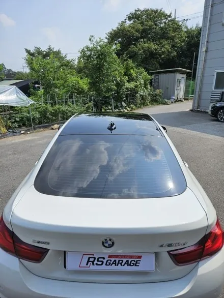 오늘도 블랙PPF! BMW 435d 루프스킨