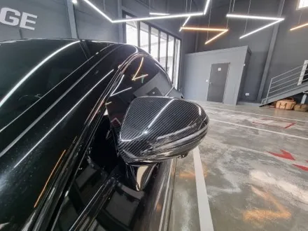 벤츠 GT63 크롬죽이기 가니쉬 무광 메탈릭실버, 사이드미러 STEK카본PPF