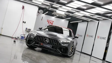 의정부 PPF, 벤츠 SL63 AMG 무광 윈드쉴드 풀 패키지 시공기