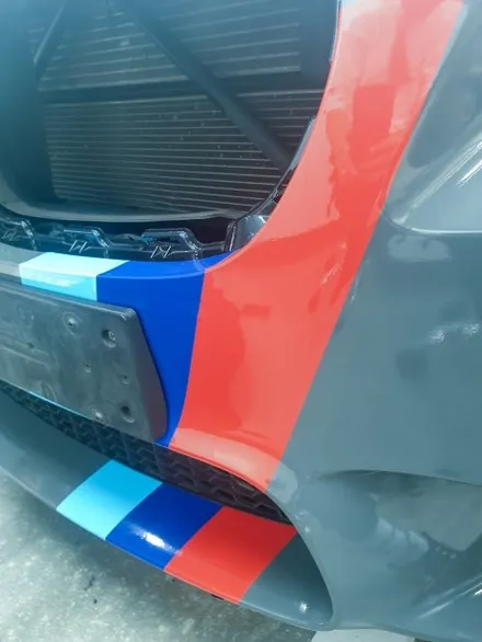 BMW M5 전체랩핑 + 데칼시공