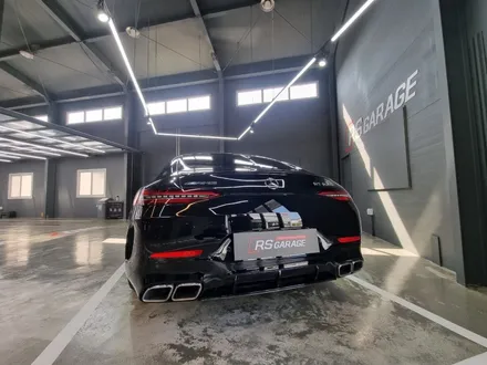 벤츠 GT63 크롬죽이기 가니쉬 무광 메탈릭실버, 사이드미러 STEK카본PPF