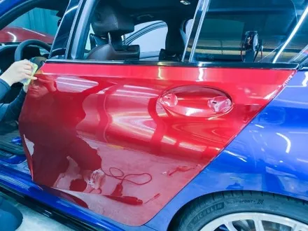 가장 완벽한 3시리즈 M340i 전체랩핑 이노즈텍 뱀파이어레드