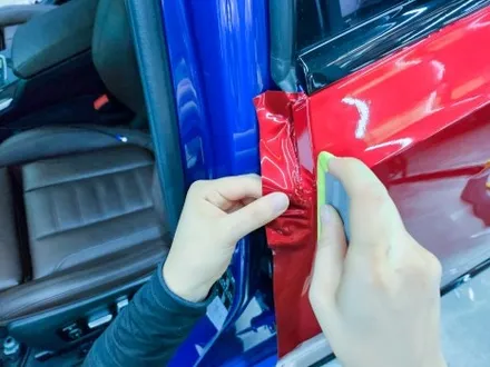 가장 완벽한 3시리즈 M340i 전체랩핑 이노즈텍 뱀파이어레드
