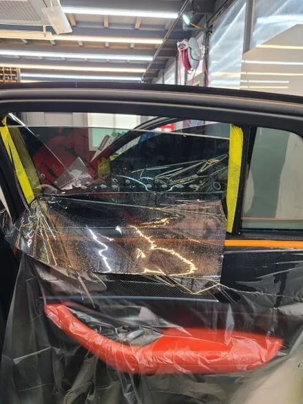 벤츠 GLE53amg 쿠페 신차검수패키지, 썬팅 후퍼옵틱 프나세