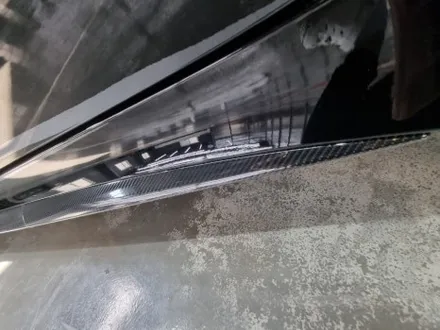 벤츠 GT63 크롬죽이기 가니쉬 무광 메탈릭실버, 사이드미러 STEK카본PPF