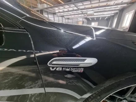 벤츠 GT63 크롬죽이기 가니쉬 무광 메탈릭실버, 사이드미러 STEK카본PPF