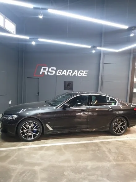 BMW 530i 루마 버텍스900 썬팅 시공 과정
